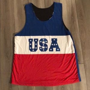 Vintage USA Jersey (Reversible) Large